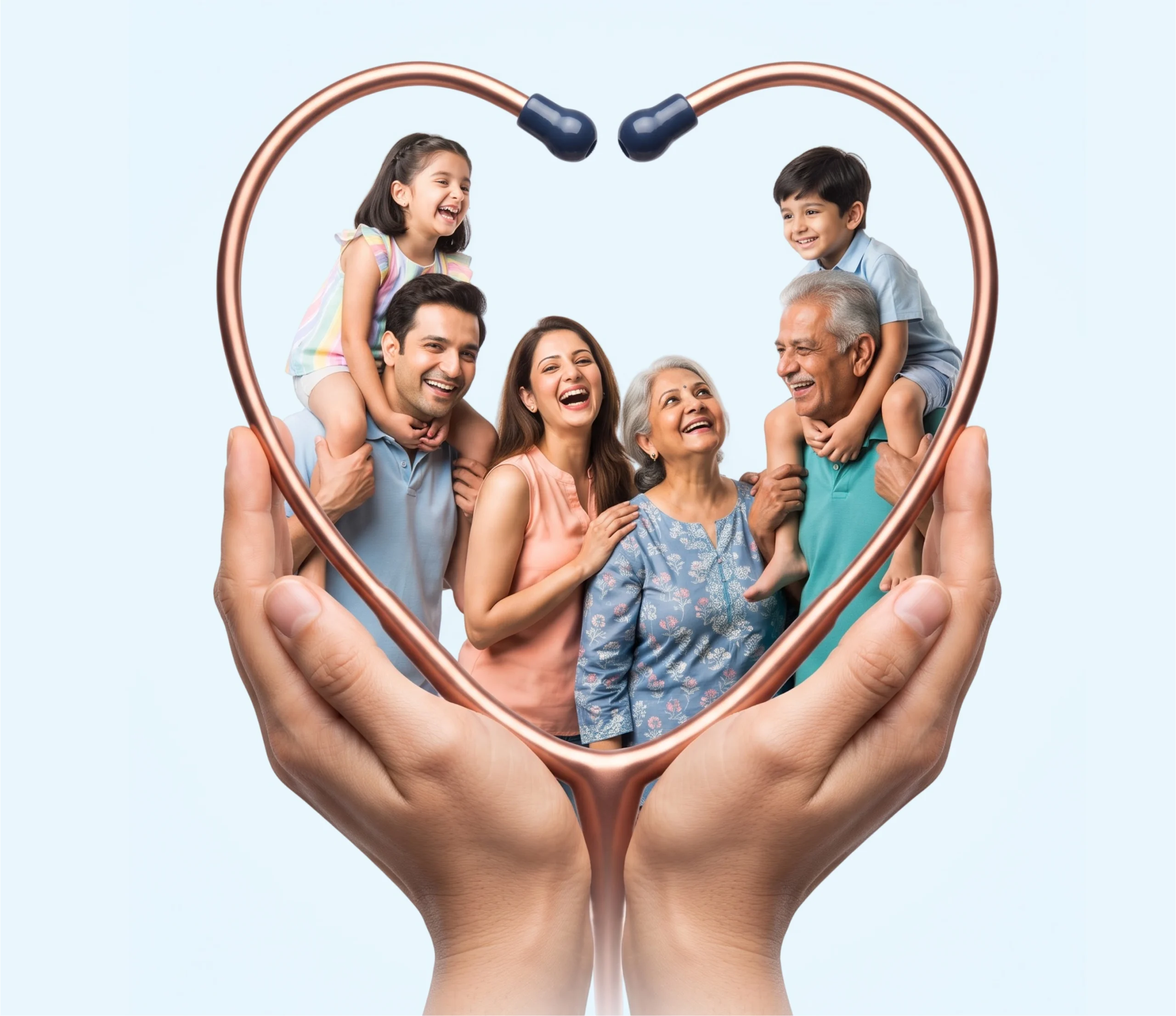 Why Choose Nishchay Hospital Family health and care symbolizing trust in Nishchay Hospital