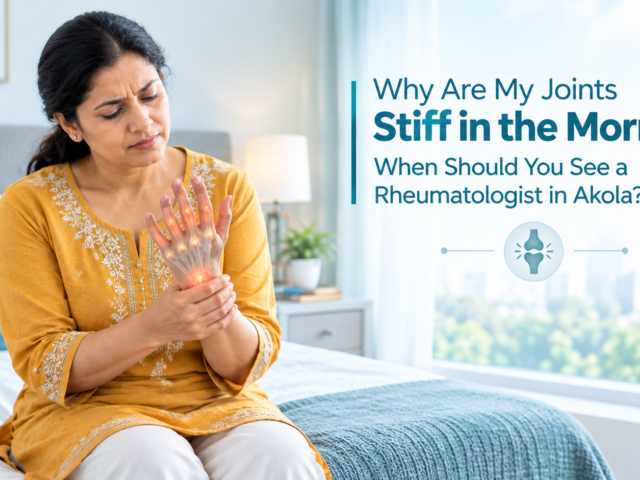 Why Are My Joints Stiff in the Morning? When Should You See a Rheumatologist in Akola?