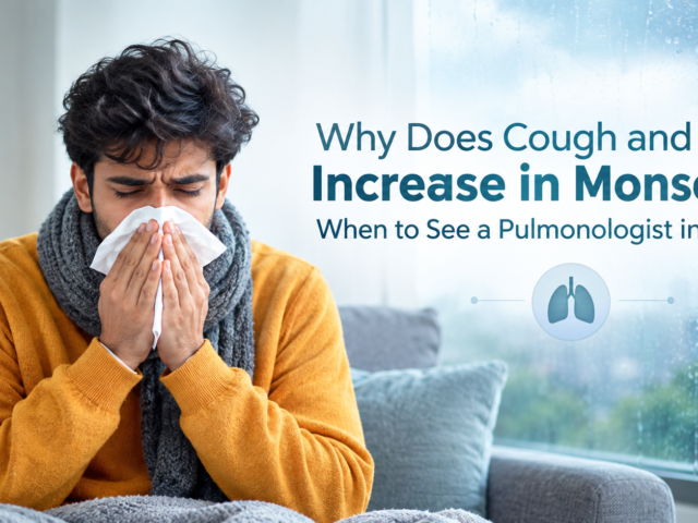 Why Does Cough and Cold Increase in Monsoon? When to See a Pulmonologist in Akola